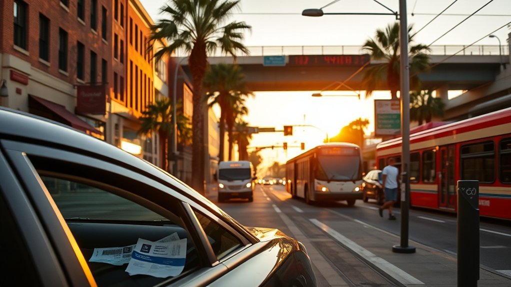 high driving and transit costs