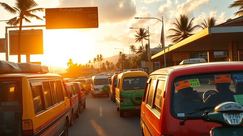 high fuel costs affordable transit