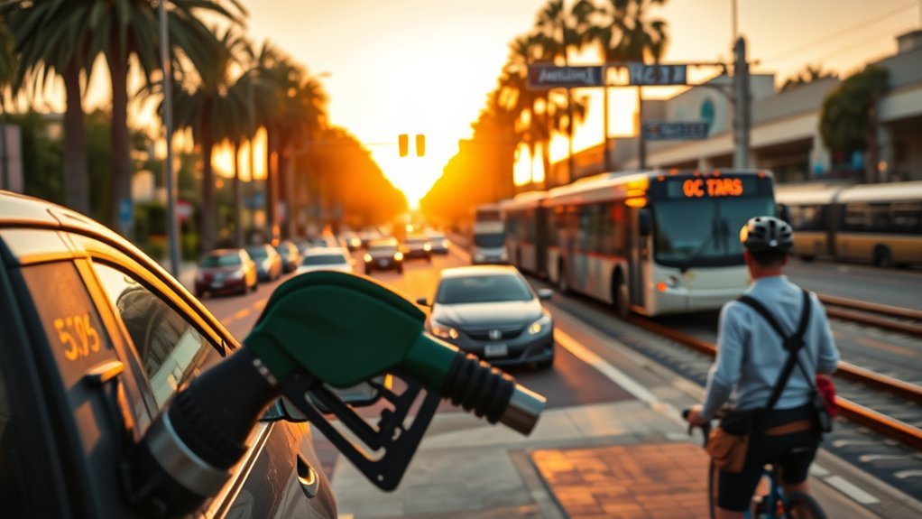high transportation and commuting costs