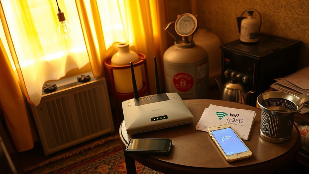 high utilities costly internet