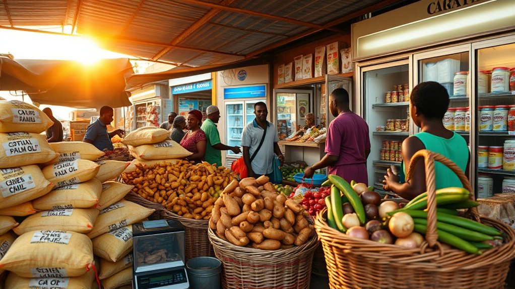 higher grocery costs liberia