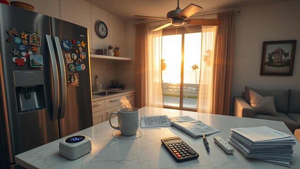 higher than average monthly utilities