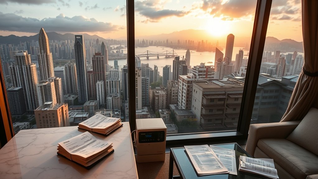 hong kong rental cost breakdown