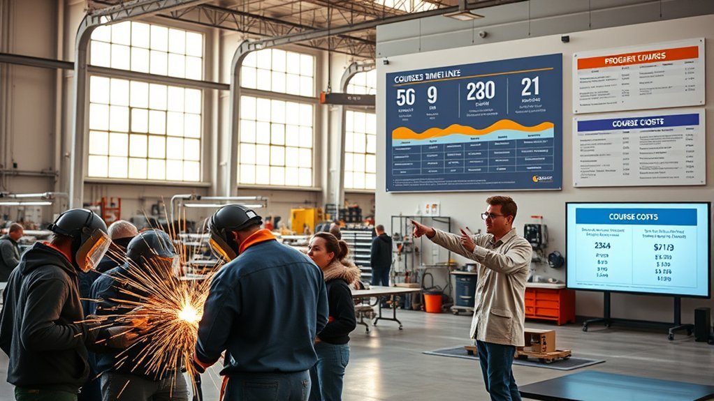 intensive 12 month welding training