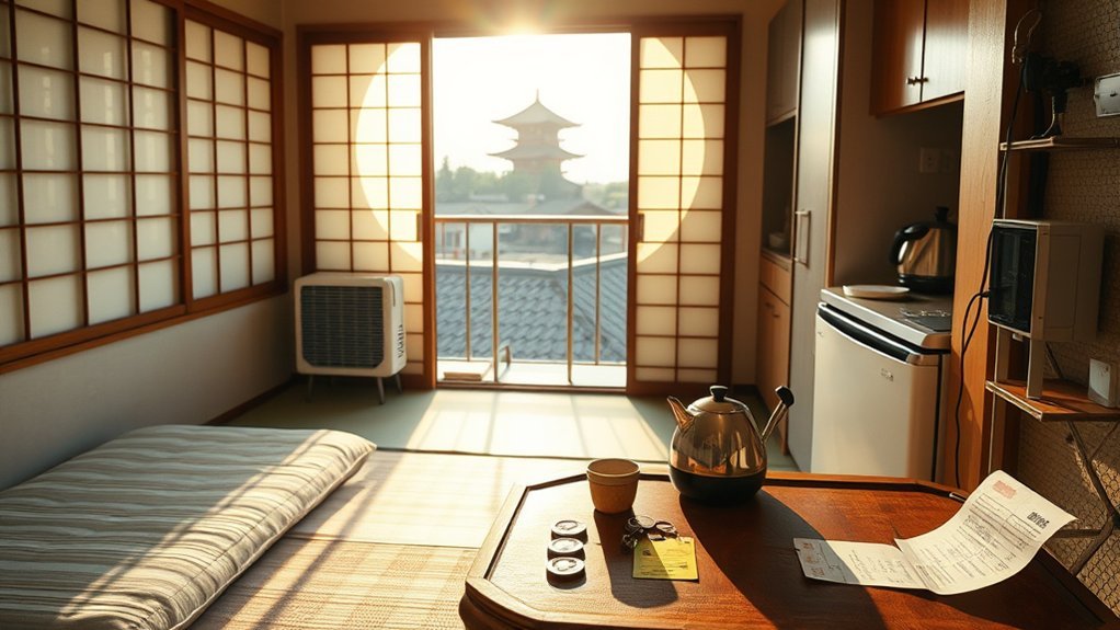 kyoto rent central vs outskirts