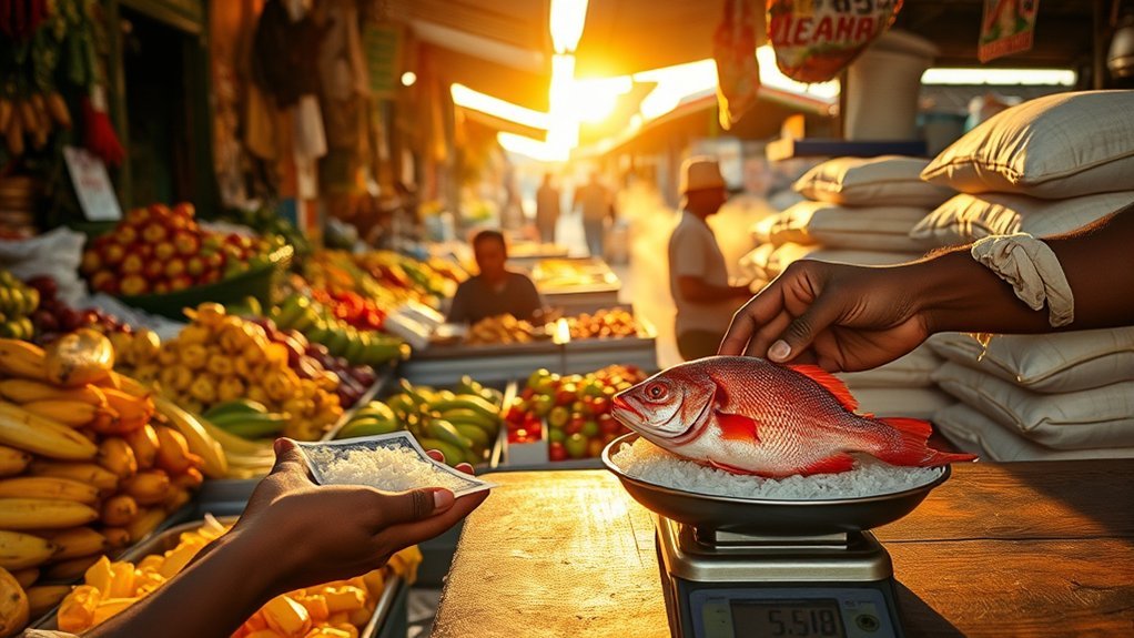 local staples and dining