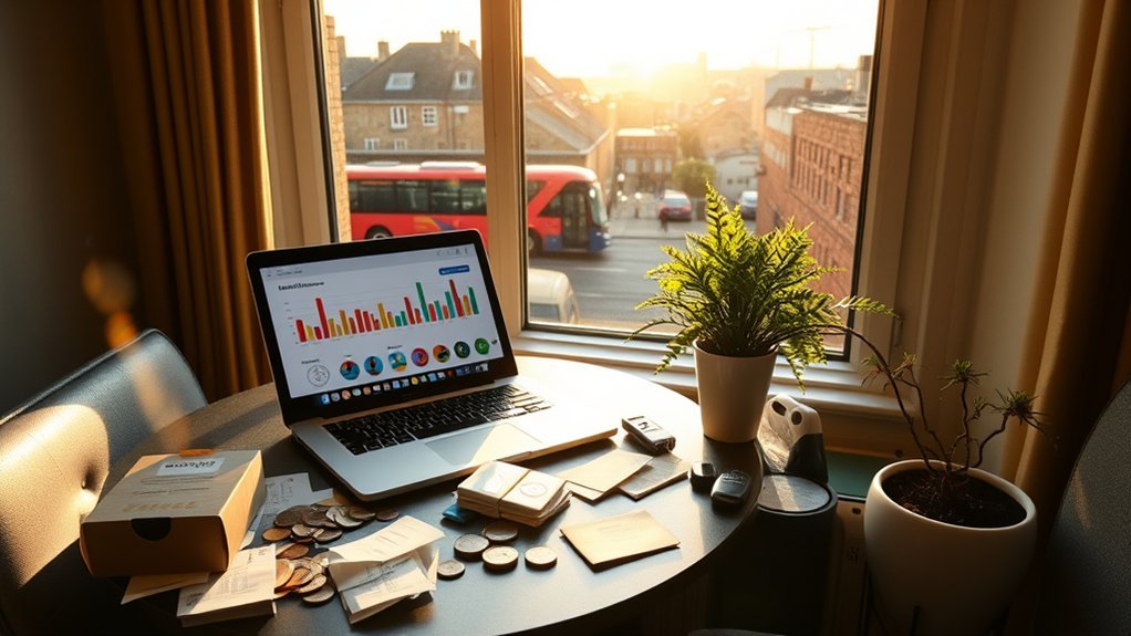 london monthly living costs