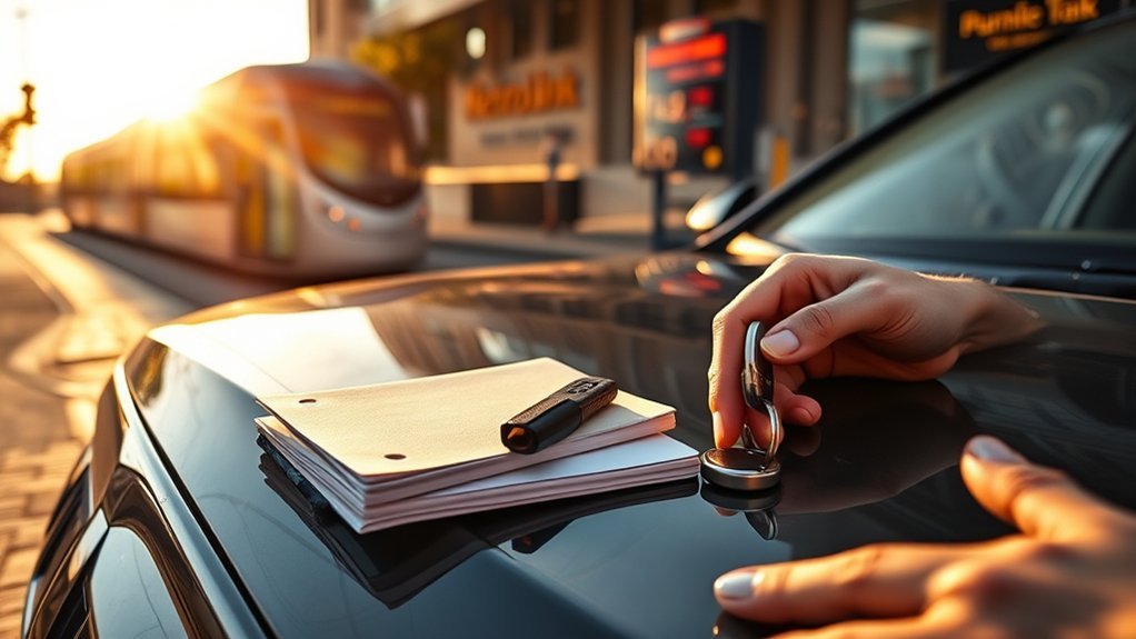 lower cost driving and transit