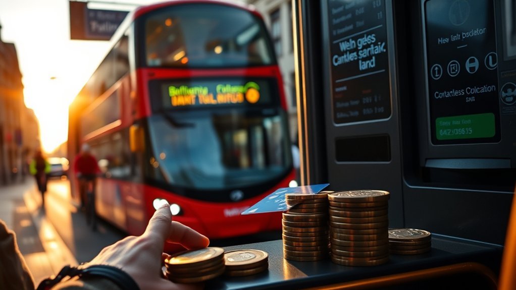 lower than average commuting costs