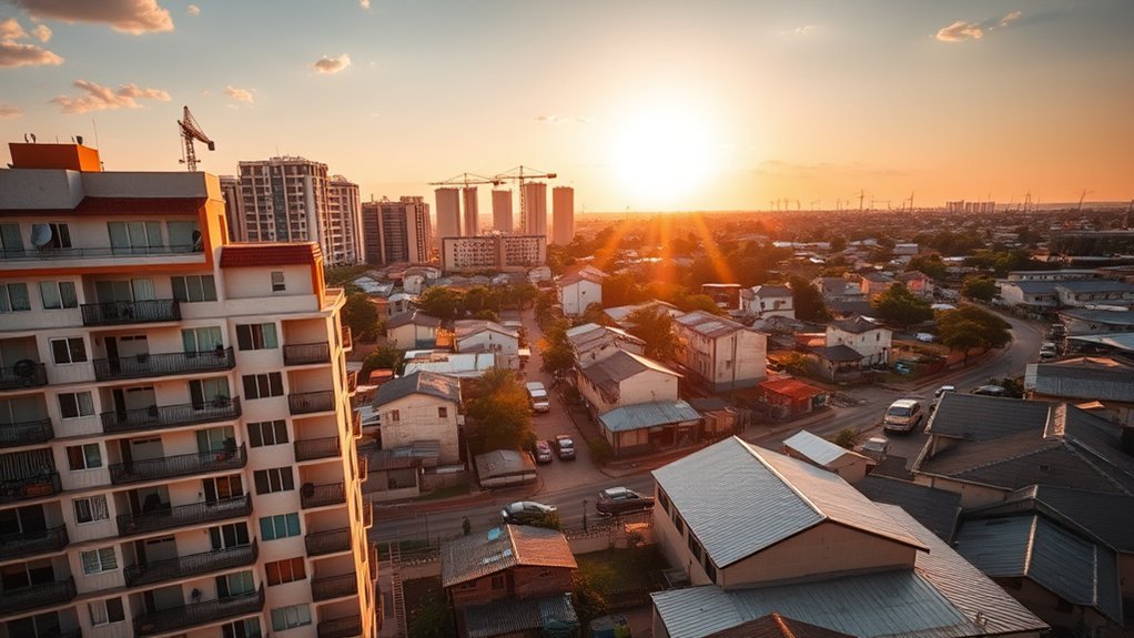 lusaka housing costs comparison