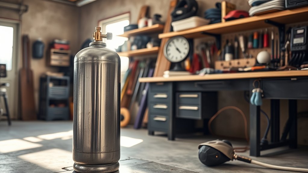 monitor gas levels regularly