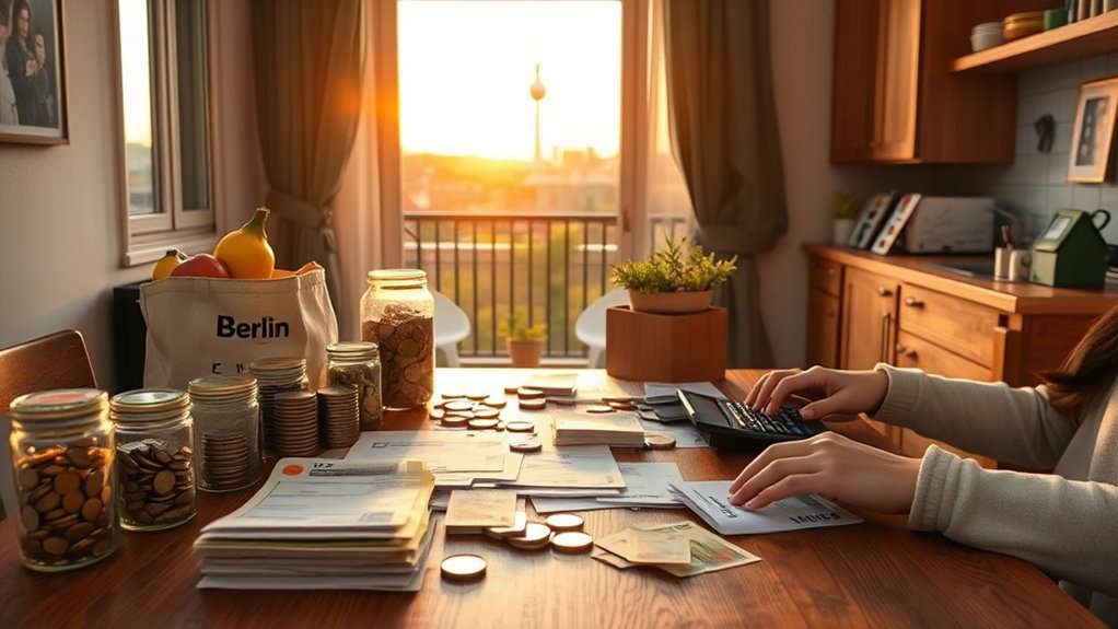 monthly berlin family expenses