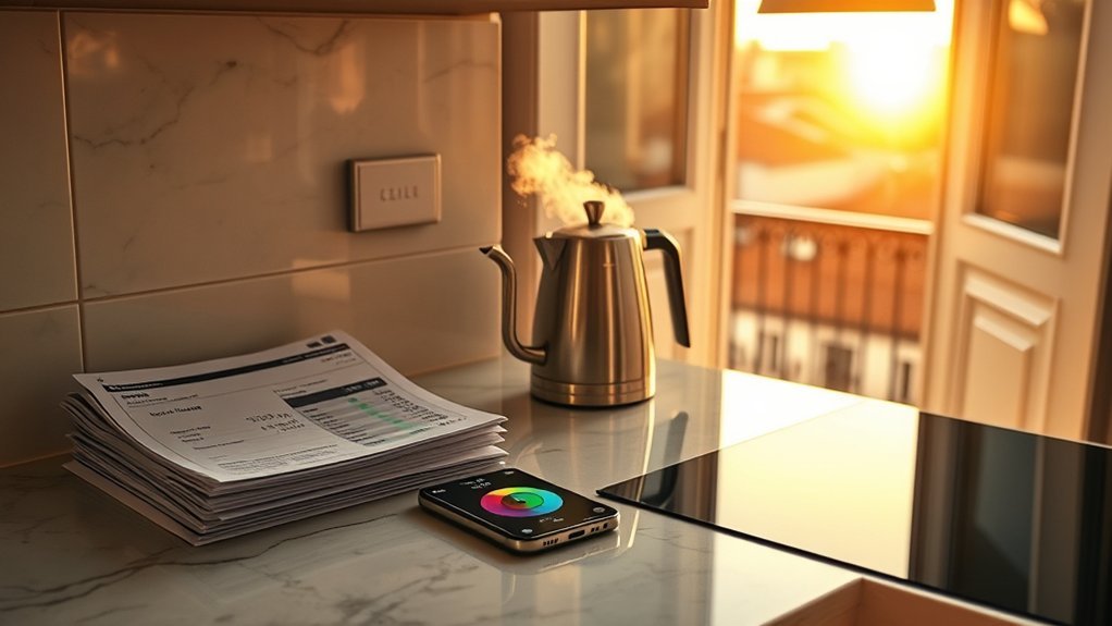 monthly household bills overview