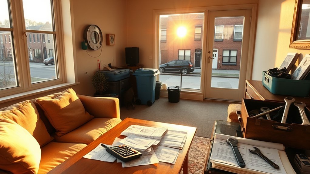 monthly housing cost breakdown