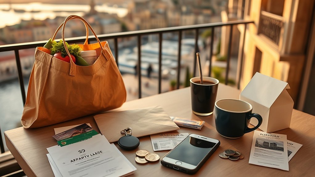 monthly living cost breakdown
