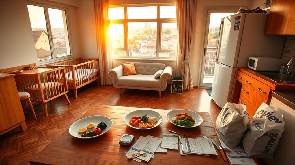 monthly living cost estimates