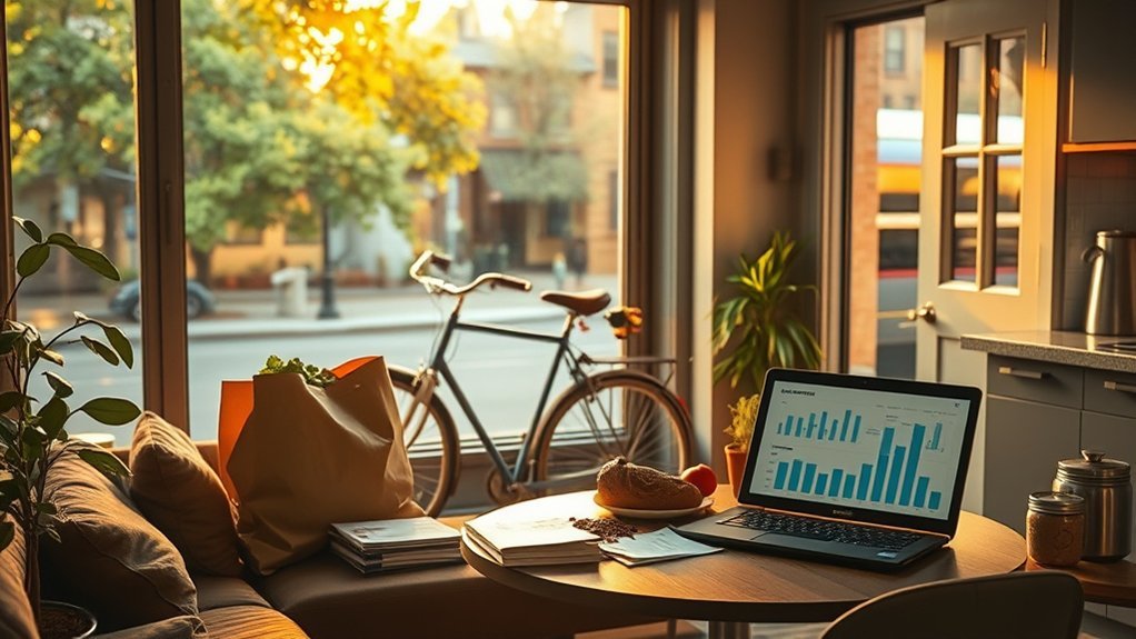 monthly living costs overview