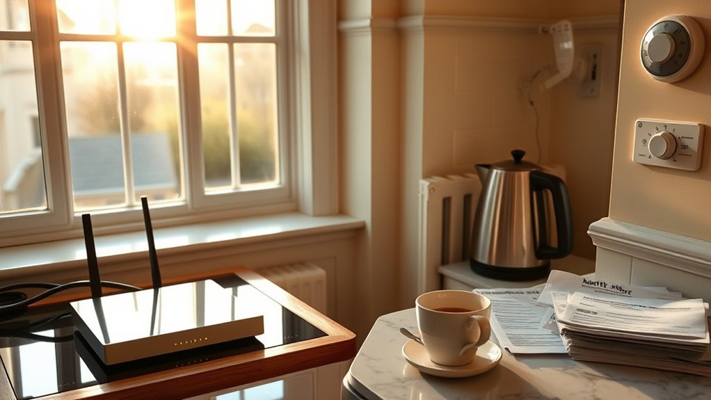 monthly utilities and internet costs overview