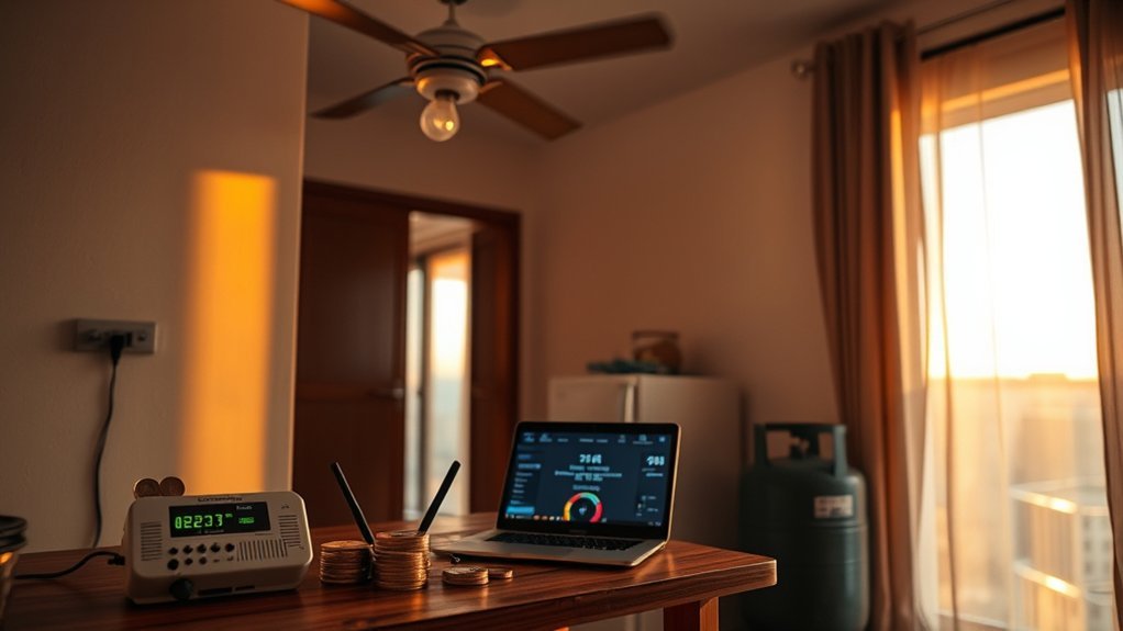 monthly utilities and internet