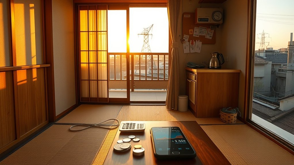 monthly utility costs and tips in japan
