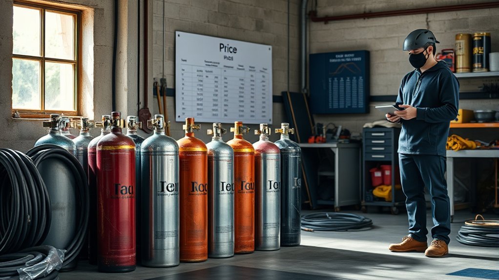 optimize welding gas costs