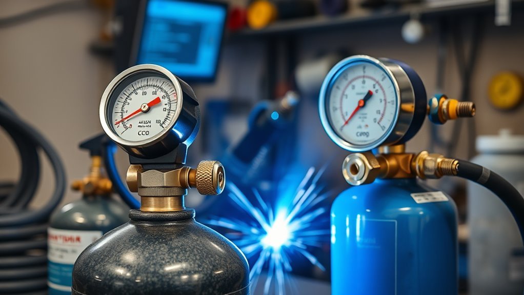 optimize welding gas usage