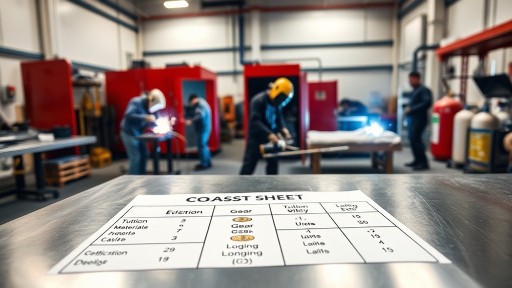 pipe welding course costs