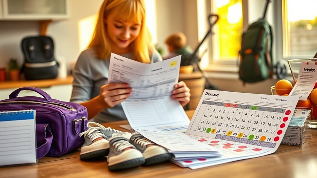 plan for childcare costs