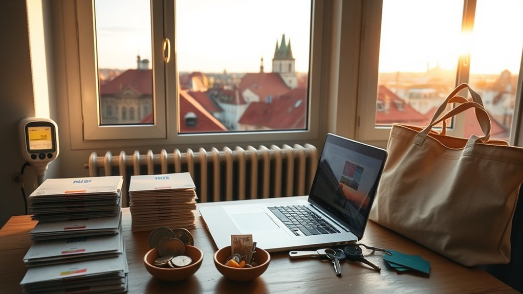 prague one bedroom housing costs