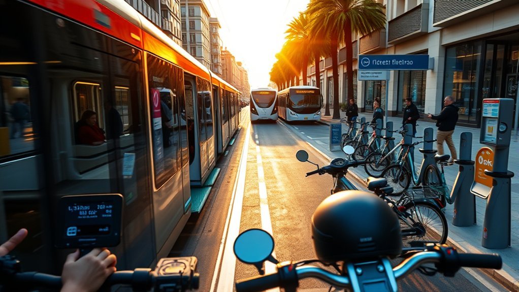 public transport and driving costs