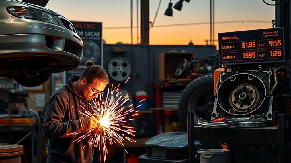 regional exhaust welding costs