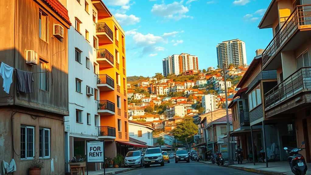regional rental price variations