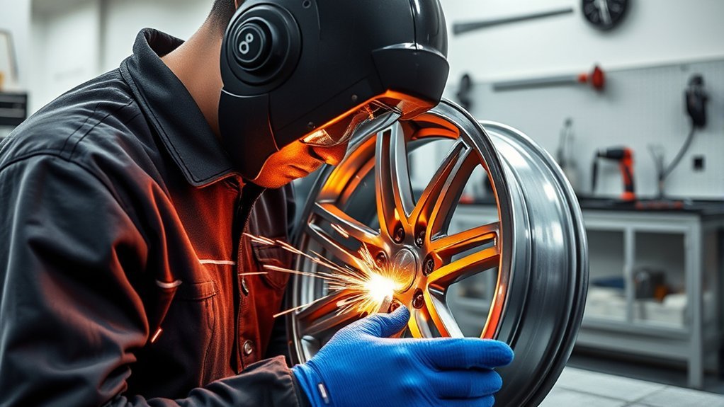 reliable alloy wheel welding