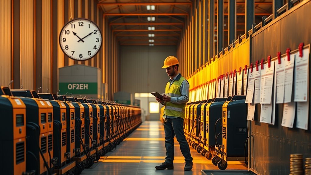 Calendar and calculator showing how rental days add up to total cost