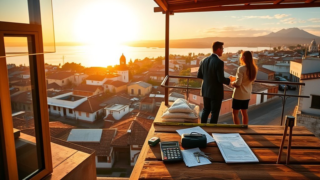 rising property prices low taxes