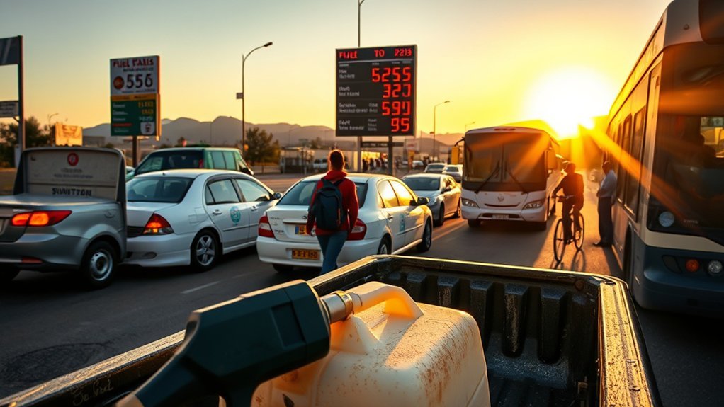 rising transportation and fuel costs