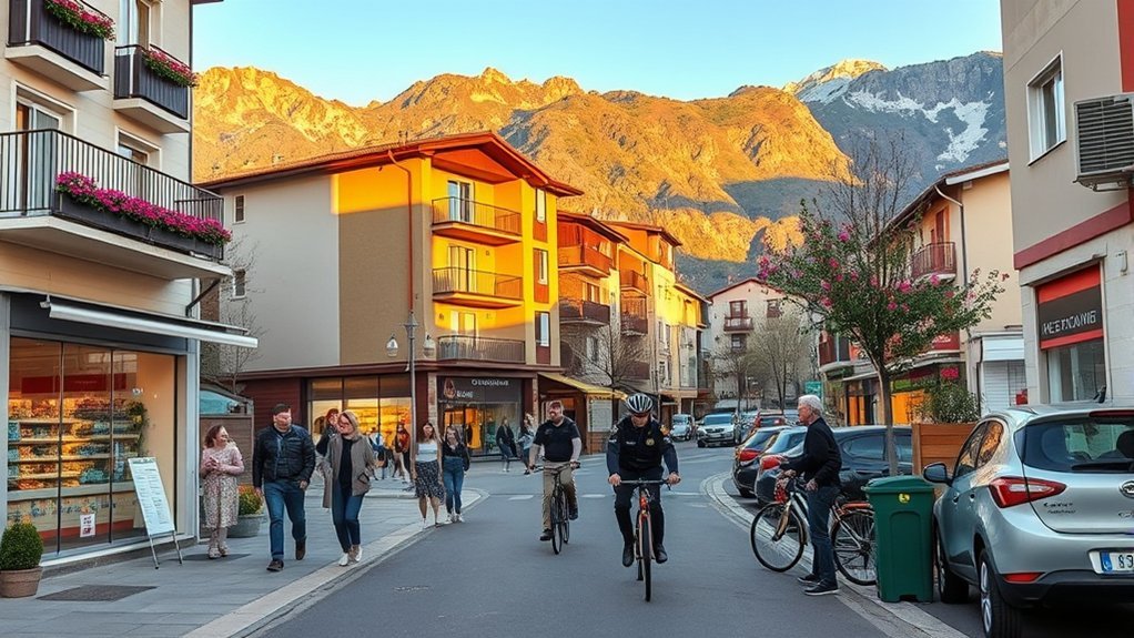 safe tight knit alpine community