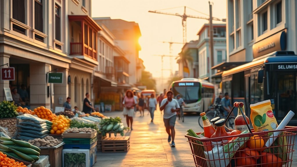 salaries versus living costs