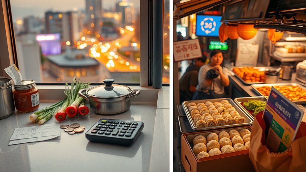 seoul food costs comparison