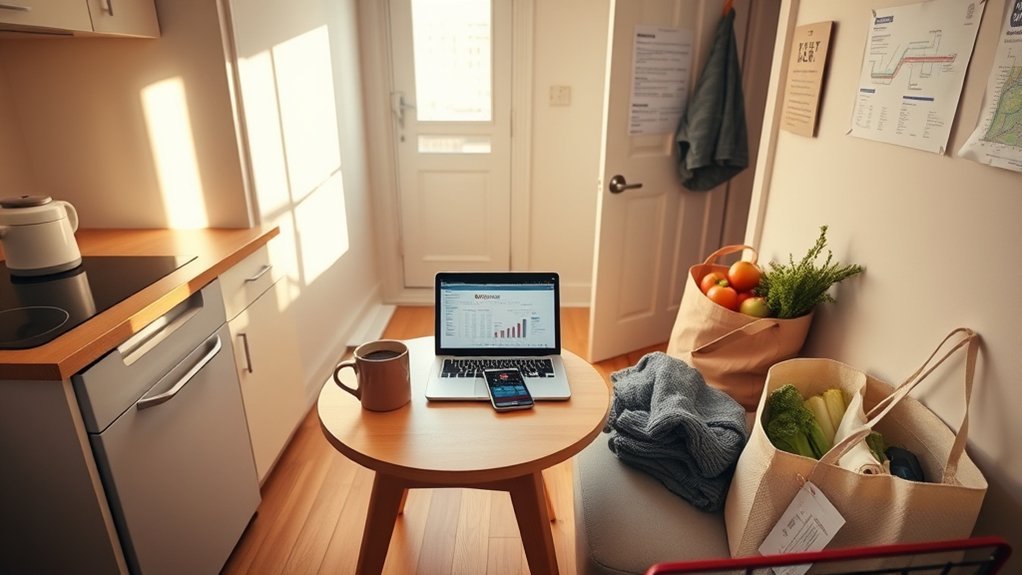 single person monthly living costs