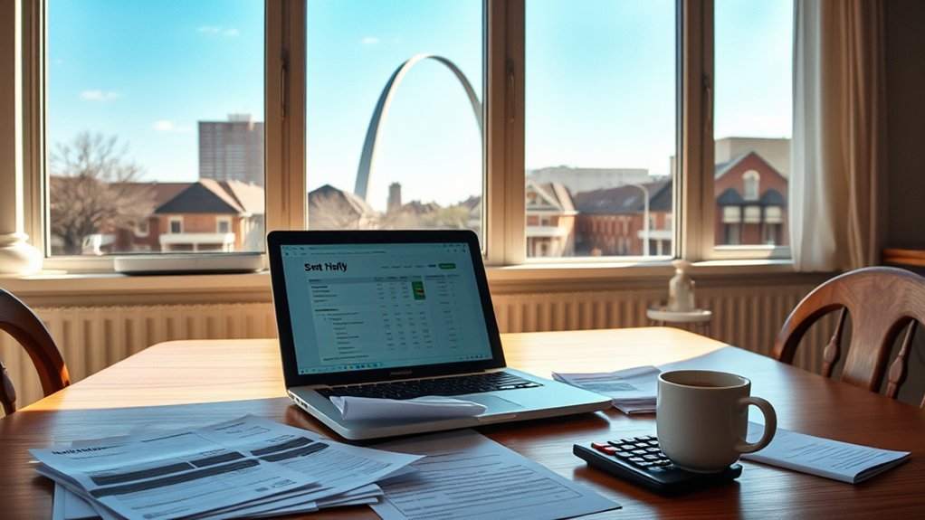 st louis monthly living costs