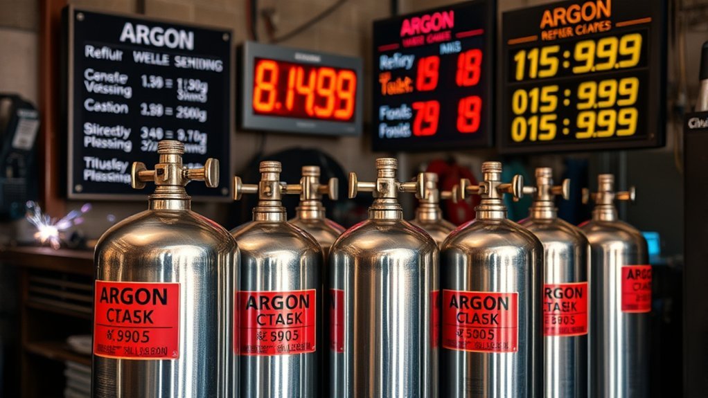 tank costs and refills