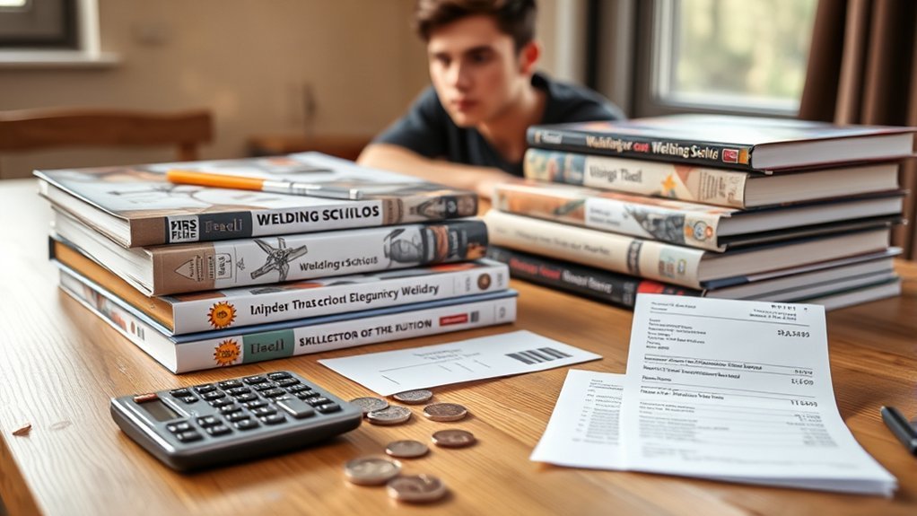 textbook expenses for welding