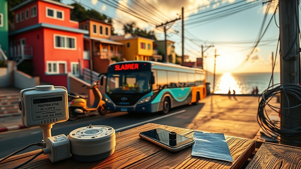 transportation and utility expenses