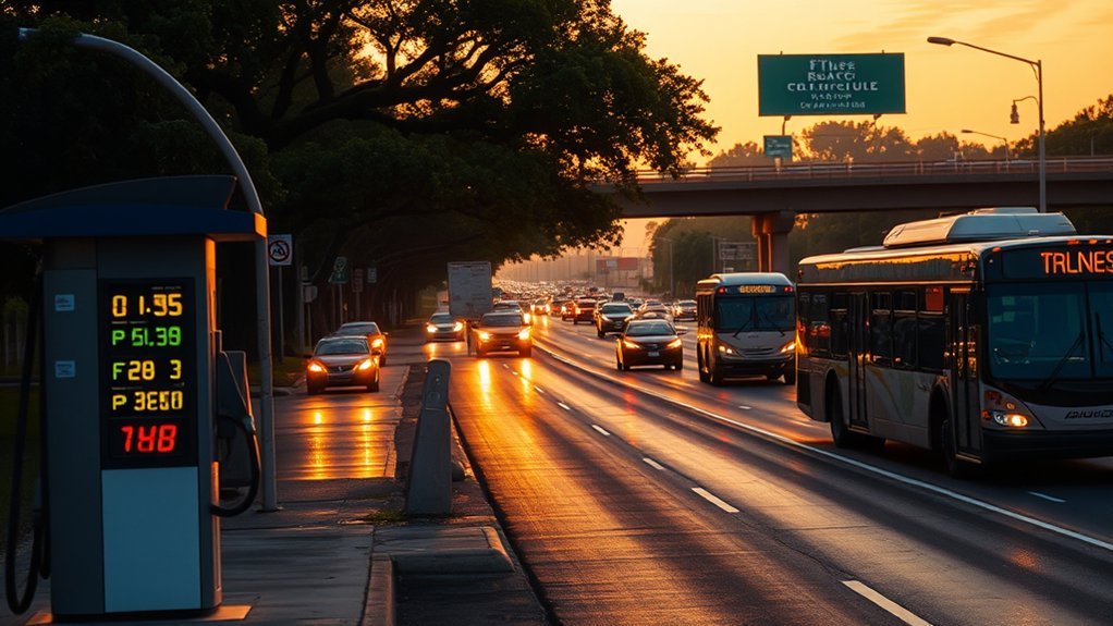 transportation costs notably lower