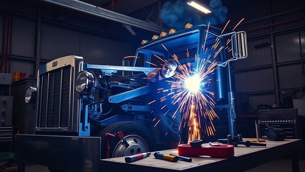 truck frame welding costs