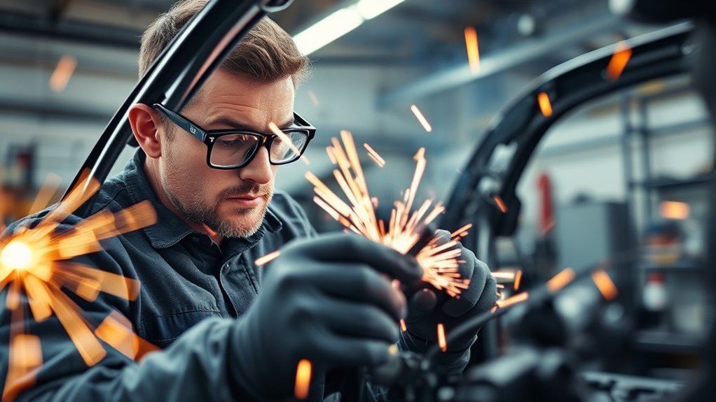 unibody frame welding restoration