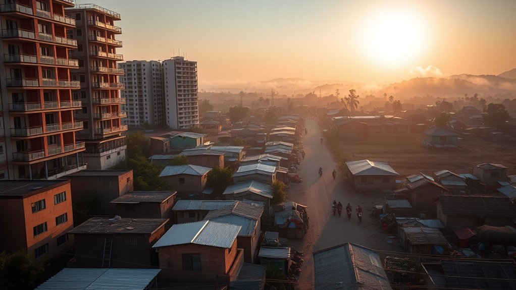 urban vs rural rental prices