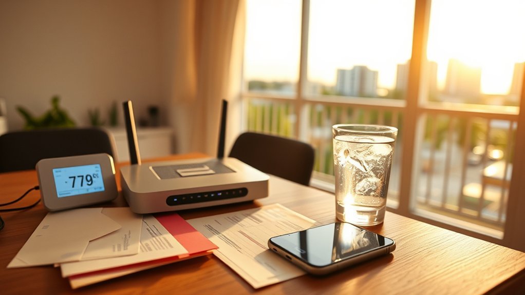 utilities internet and mobile costs