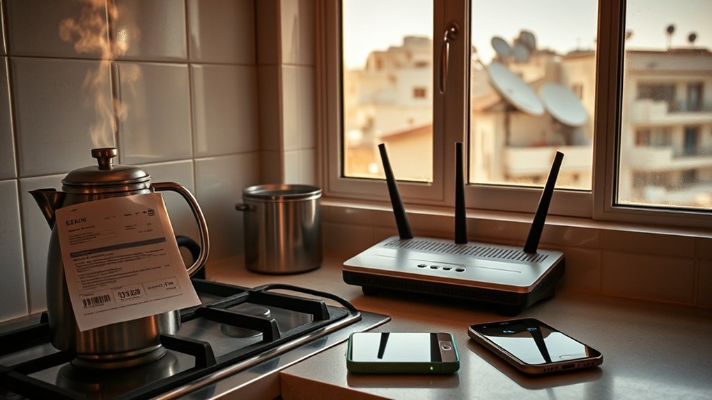 utility and mobile costs